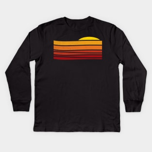 Sunset vibes Kids Long Sleeve T-Shirt